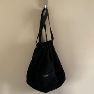 Black {Kate Spade} corduroy backpack